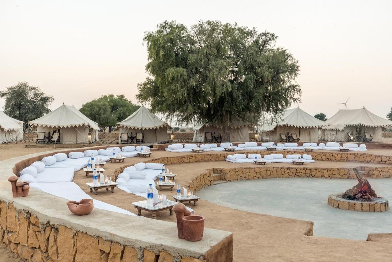 Golden Sandstone Hotel Desert Safari Camp Jaisalmer Dış mekan fotoğraf