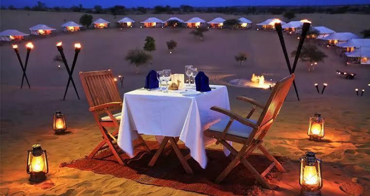 Golden Sandstone Hotel Desert Safari Camp Jaisalmer Dış mekan fotoğraf