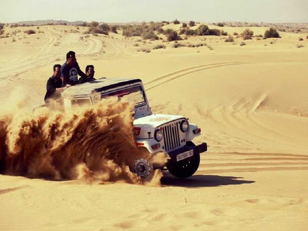 Golden Sandstone Hotel Desert Safari Camp Jaisalmer Dış mekan fotoğraf